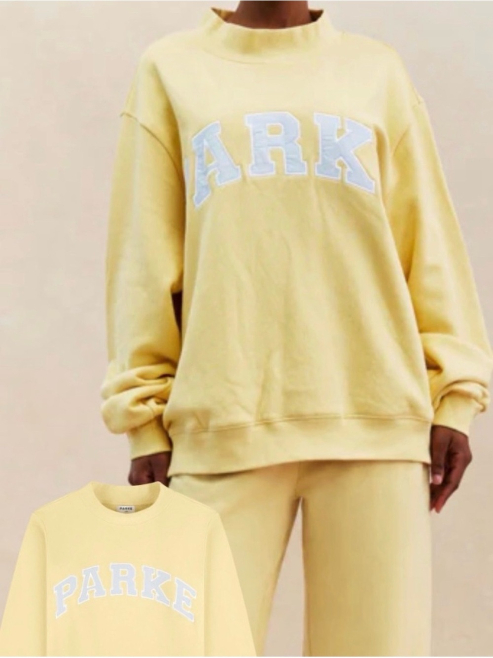 PARKE birthday drop banana cream